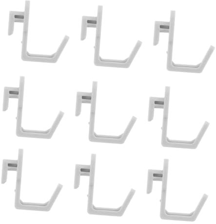 Yardenfun Ganci per Pannello 20 Ganci per Garage Facili da Installare e Resistenti