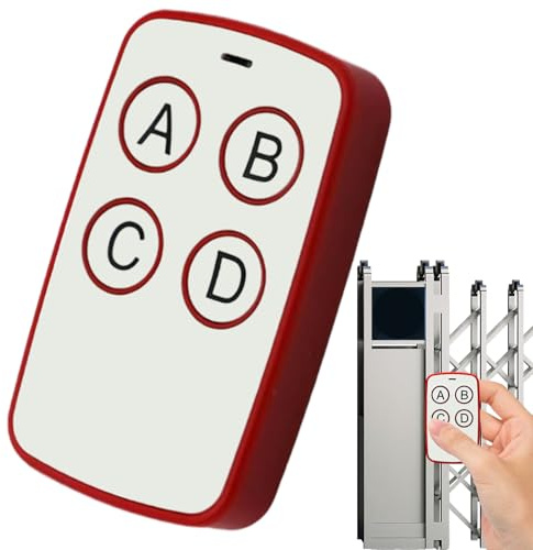 Apriporta garage telecomando duplicatore | Clonazione 4, compatibile MHz vari, codifica facile | chiave universale, trasmettitore wireless cancello, uso sostitutivo, auto casa ingresso