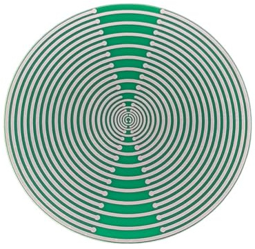 Koolenry Antenne D'Oscillateur Multi-Ondes à Disque Optique MWO 10 cm / 3,94 Pouces D'Ornements de Disque D'Énergie de Polarisation