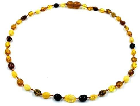 Amber Jewelry Shop Collier d'ambre pour adulte - Collier d'ambre multicolore | Collier en ambre véritable certifié, Ambre