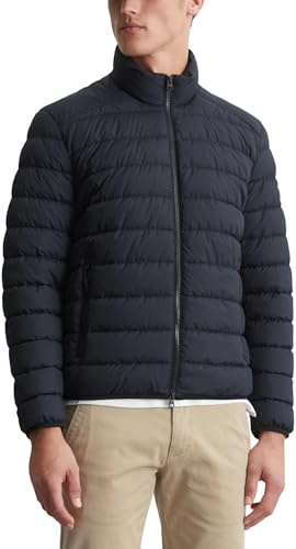 Marc OߴPolo Herren Steppjacke Übergangsjacke wasserabweisend, Blau (Dark Navy), XS