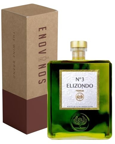 Nuevo ELIZONDO Aceite de Oliva Virgen Extra Nº3 Picual 700 ml Sin Estuche | Aceite de Oliva Premium Variedad Picual | Mejor Selección ENOVINOS