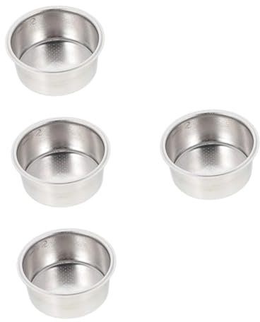 TOPBATHY 4 Pezzi Caffettiera Con Filtro Per Caffè Espresso Per Caffè Espresso Domestico Caffè Concentrato Macinacaffè Fine Per Espresso Filtro Per Caffè Espresso Professionale In