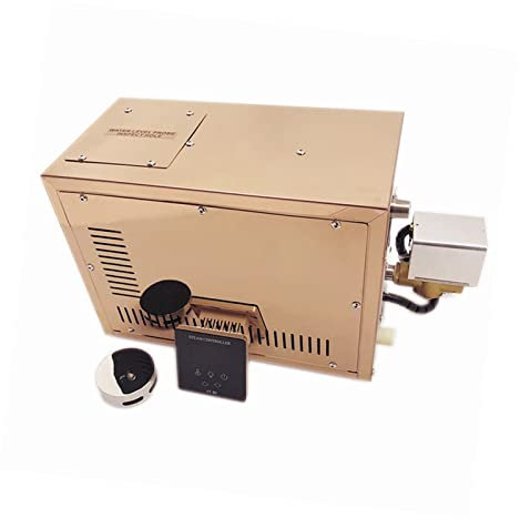 Generador de vapor para Sauna, Sistema de ducha de ducha de vapor autodenominado de 3kW Sistema de ducha de sauna Generador de baños de vapor for el generador de vapor de uso doméstico con controlador