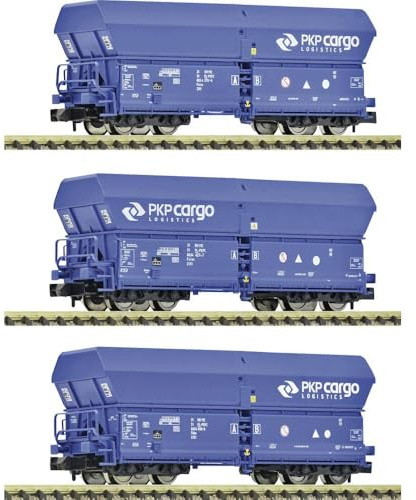 Fleischmann 6660086 N 3er-Set: Selbstentladewagen der PKP Cargo