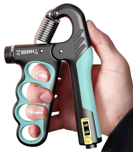 Handstyrketränare,Justerbar Handstärkare För Grepp - Muskelbyggande Fingertränare Med Smart Räknefunktion För Äldre, Kvinnor, Män Och Idrottare