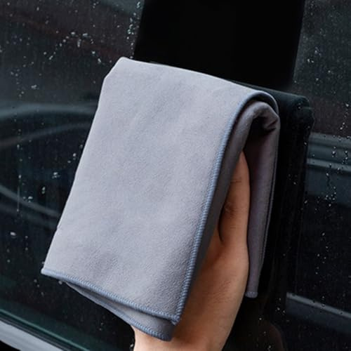Praktisches Fensterleder-Handtuch mit Korallen-Fleece für alle Ihre Reinigungsbedürfnisse (30 x 40 cm)