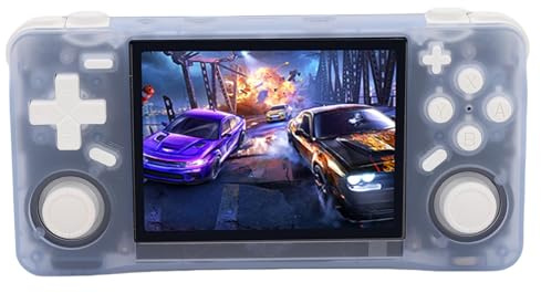 MENDUNER Handheld Gaming Console, 3.6 Inch Soft Colour HD Screen, 64GB Memory, for N64, DC, GBC, SFC, MAME, NEOG10, GBA, IFC, IMDI, CPS1, CPS2, CPS3 Emulators (64GB)