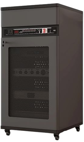 Mobile Hifi Audio Video Rack 3 4 5 Livelli Mobile Componenti Stereo Rack Amplificatore Supporto Per Giradischi For Ufficio Soggiorno(Gray,52 * 55 * 108cm/20 * 21 * 42in)