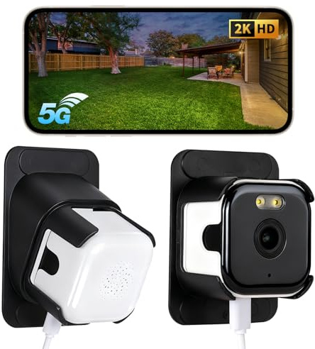 WeChip 3MP 2K Window Camera,2.4GHz & 5GHz WiFi Indoor Cameras for Home Security with Full Color Night Vision,2 Way Audio,Person & Motion Detection,24/7 Recording,Easy & Quick Install,Works with Alexa