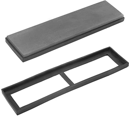 Haofy Kit de Pierre à Aiguiser en Corindon Blanc Double Grain 400/1000 et 3000/8000 - Ensemble de 12 Pierres à Aiguiser pour Couteaux de Cuisine, Ciseaux, Burins avec Bases Antidérapantes (800