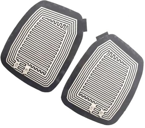 Rétroviseur Verre Tapis Chauffant Pour Rétroviseur Latéral Voiture DC 12 V Chauffage Électrique Verre Désembueurs Retrait Du Coussin Chauffant Latéral 2 Pièces