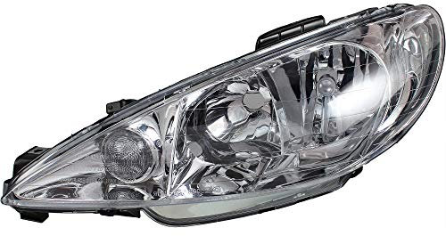 Halogen Scheinwerfer links 206/CC/+ Bj. 09/98- H7/H7 mit Blinker