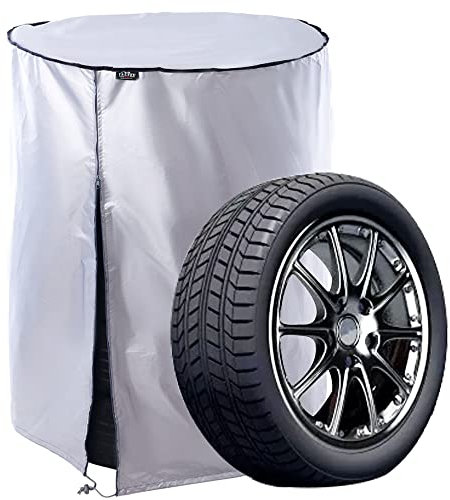 Auto Reifenabdeckung 4，Reifentasche，Reifenhülle，Hülle Autoreifen，Reifensäcke，Reifenschutzhülle，Reifenstapel Abdeckung