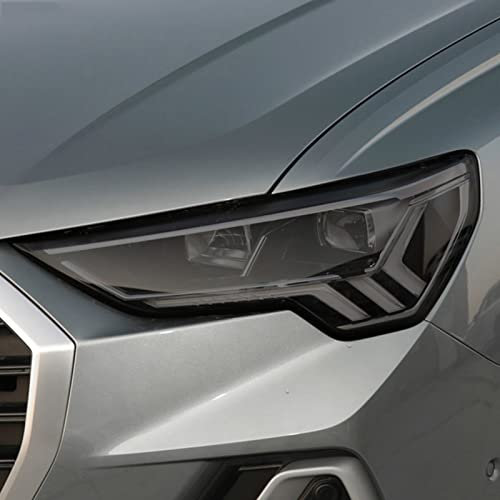 Pellicola protettiva per fari auto Fumè nero tinta avvolgente in vinile trasparente TPU adesivo, per Audi Q3 F3 RSQ3 2019 2020 2021 Sportback
