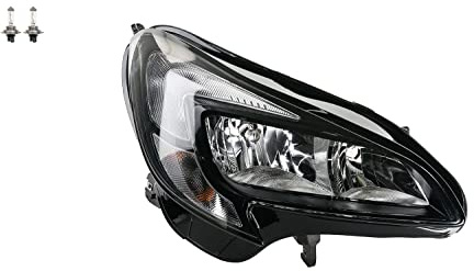 Johns, Scheinwerfer Halogen Front passend für Opel Corsa E 09/2014- Rechts Leuchtmittel