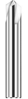 1 Stück Hartmetall-Fasenfräser 50 70 80 100 110 130 140 150 Grad Schaftfräser Aluminiumschneider CNC-Maschinengravurwerkzeuge (Color : For Aluminium, Size : D6xR50x50Lx3F)