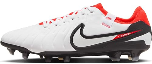 Nike Legend 10 Pro Fußballschuh White/Black-Bright Crimson 43