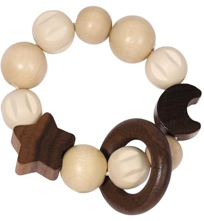 GOKI Greifling Elastik Mond und Stern