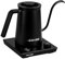 MHW-3BOMBER Electric Kettle, Professional Electric Gooseneck Kettle with precision Temperature Control LED Display, 1200 Watt Quick Heating Pot for Pour-Over Coffee, Brew Tea, 600 ML Black BK6057B