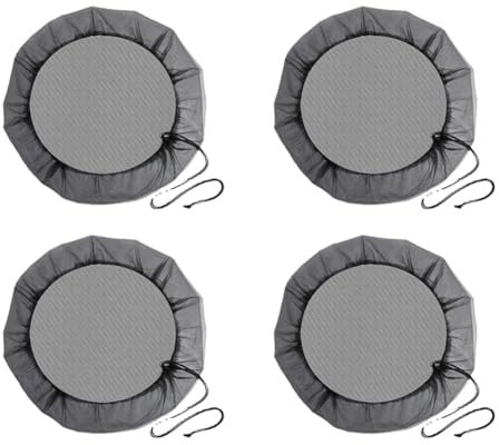 Joselin Récupérateur d'eau de pluie de 80 cm pour l'extérieur, couvercle en filet pour réservoir d'eau, housse de protection, filet filtrant, tonneau, filet anti-insectes