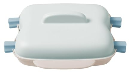 Veggie Steamer Mikrowelle - Mikrowellendämpfer für Maiskolben | Gemüse- und Fischdampfer mit Deckel und Griff, Maiskolbenschalen zum Kochen