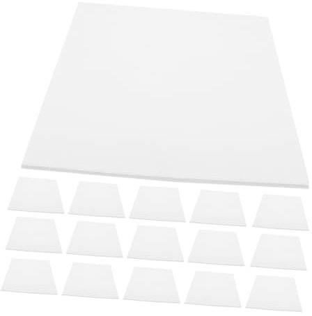 KICHOUSE 20 Blatt Schaumstoffplatte Großer Leerer Bastelblock für Projekte Schulkunst