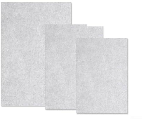 Silicone Release Paper 100pcs Suitable for Press Machines, Crafts, and Botanical Extractions (20 * 30cm)