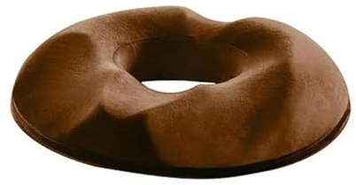 Donut Memory Foam Pillow Hemorrhoid Seat Cushion Tailbone Coccyx Orthopedic Medical Seat Prostate Chair Pilllow(Coffee,Men)