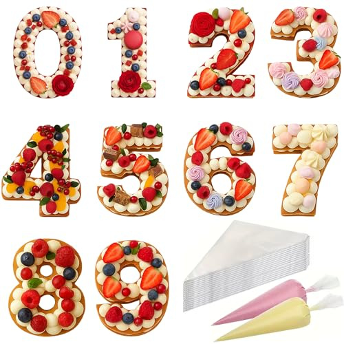 Cake Stencils - Number Templates (10 inch, Number Stencils)
