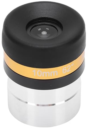 VBESTLIFE 10 Mm 1,25 -Zoll -Teleskop -Okular, Ultraheites Feld 62 ° Aspheric Niehen mit Vollständig Multi -beschichteter Linse für 1,25 -Zoll -astronomische Teleskope