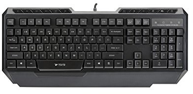 Rapoo VPRO V55 Tastiera da Gaming Retroilluminata, 128 Tasti, Layout Italiano