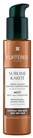 René Furterer Sublime Karité Professional Taming Cream - Shea butter, Ylang-Ylang Essential Oil & Ceramides 3.3 fl oz.