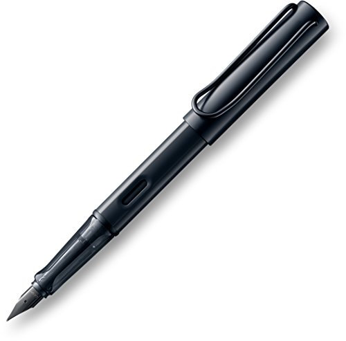 Lamy AL-star Füllfederhalter, Modell 071, Schwarz, Schwarz Fein, ohne Patronen