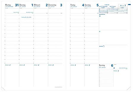 Quo Vadis Kalender Einlage Prenote A4 024003Q