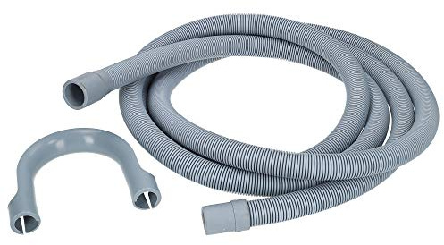Wessper Drain Outlet Hose and Hook, 19 mm and 22mm Fitting (2m)