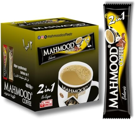 Caffè Mahmood 2 in 1, Caffè istantaneo, 48 Pezzi
