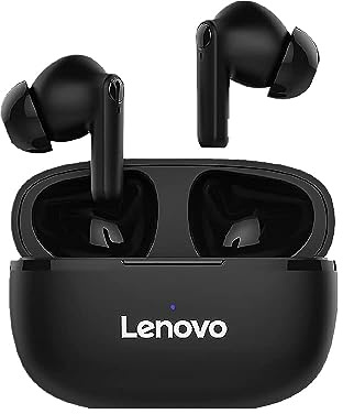 LENOVO - HT05 TWS Earphones Auriculares Bluetooth 5.0 and Charging Case - 10m, 108dB, 250mAh, IPX5