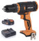 Evolution Power Tools R13CMB-Li Akku-Bohrmaschine mit variabler Drehzahl – Gürtelclip, 2 Ah Akku & Ladegerät im Lieferumfang enthalten