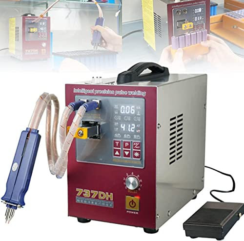 LINTAIZUO Saldatore a Punti a Batteria Saldatore a Punti a Batteria 4.3Kw Saldatrici a Punti a Induzione Intelligente ad Alta Potenza per 18650 14500 Batteria al Litio da Costruzione
