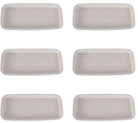 Happyyami 6stücke Blumentopftablett Aus Pp-Material Pflanztopftablett Zum Bewegen Blumentopfpalette Für Wasserabfluss Pflanztopfpalette Zur Sauberkeit Blumentopfhalter Mit Einfachem Design