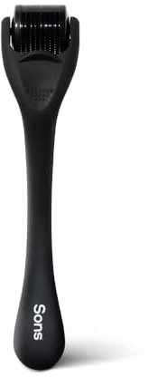 Sons 0.25 Derma Roller for Hair Growth. Microneedling for Hair and Beard. 540 0.25mm Stainless Steel Microneedles. Stimulates Collagen Production for Hair Loss & Thinning in Men. Made in Europe.