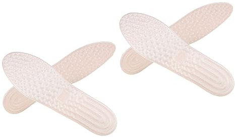 Gatuida 2 Paar Elastische Orthopädische Tpu-einlegesohlen Aufblasbares Design Für Gleichmäßige Druckverteilung Atmungsaktive Fußpolster Zum Gehen Laufen Sport Weiß