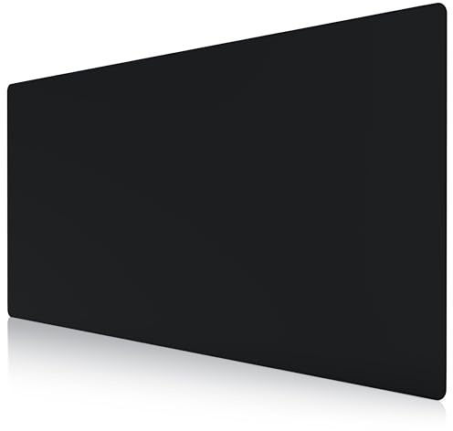 Titanwolf XXXL Übergröße Mauspad 2000x800mm, Gaming Mousepad Groß,200x80 cm Tischunterlage Large Size, verbessert Präzision und Geschwindigkeit XXXL, für Logitech Maus und Tastatur, Schwarz