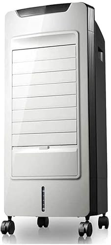 Enfriador de aire para oficina en casa Evaporativo portátil,Ventilador de torre de enfriamiento compacto,Aire acondicionado móvil portátil,Enfriador de aire silencioso con control remoto,Enfriador de