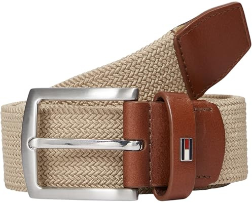 Tommy Hilfiger Herren Gürtel Denton Elastic 3,5 cm Geflochten