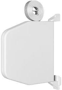 Schellenberg 50147 Getriebegurtwickler mit Gurtband, weiß Flexo Mini Transmission Belt Winder with Webbing 9 m, White