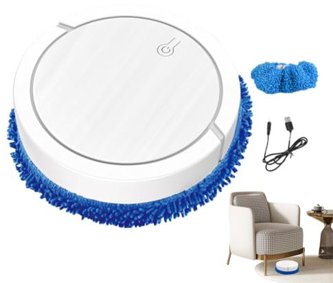 Robot de limpieza automático,Robot trapeador automático | Robot de trapeador seco y húmedo Trapeador inteligente | Robot Trapeador con Trapeador Seco Húmedo, Trapeador para Limpieza de Pisos, Trapeado