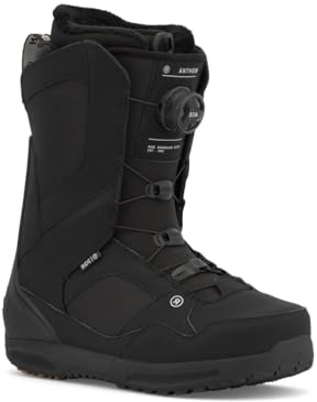 Ride Anthem Mens Snowboard Boots, Black, 10.5