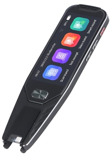 Marhynchus Scan Translator 4-Zoll-Bildschirm-Sprachübersetzungsstift mit 134 Online- und 29 Offline-Sprachen, Smart Pen für Legasthenie und Fremdsprachenlernen, Kompakter Tragbarer Text-to-Speech